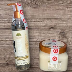 Tree Hut Vanilla Shea Sugar Scrub and  Moisturizing Shave Oil